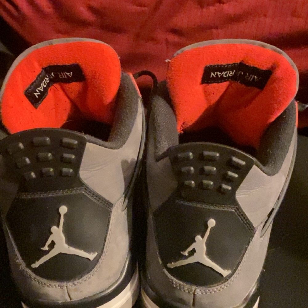 Jordan Athletic Shoes - Gray and Red I Fred Sp Colorr